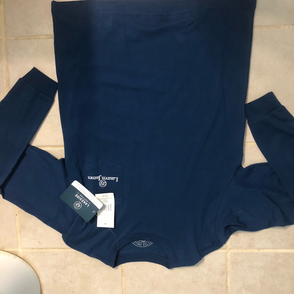 Navy Lauren James long sleeve